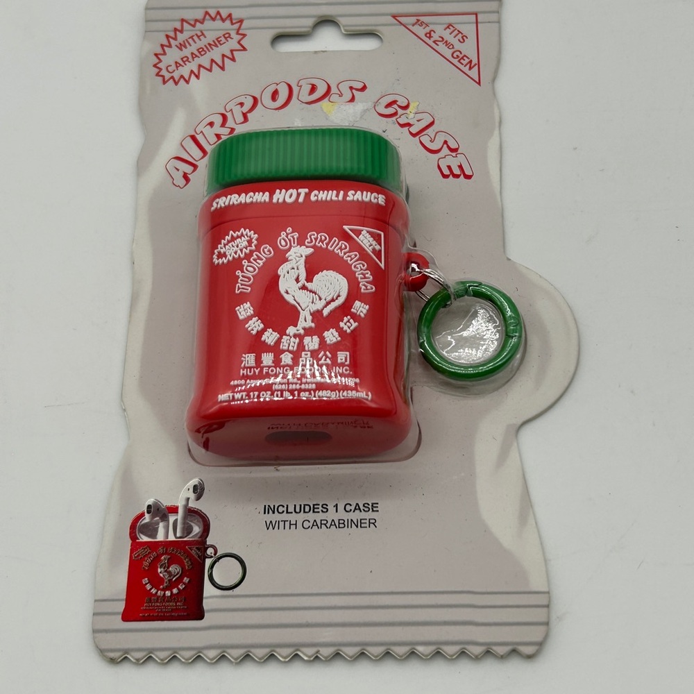 Airpods Case Sriracha Spicy Chili Sauce NEW